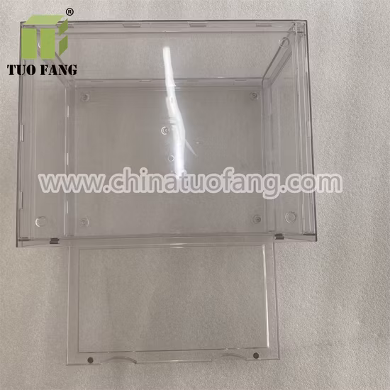 Plastic Transparent Shoes Drawer Display Box Mould